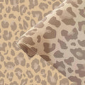 Peel and Stick Wallpaper, Extra Thick Self Adhesive Removable Wallpaper, Leopard Print Animal Pattern, Beige Neutral for Bedroom Living Room 17.7in x 124in