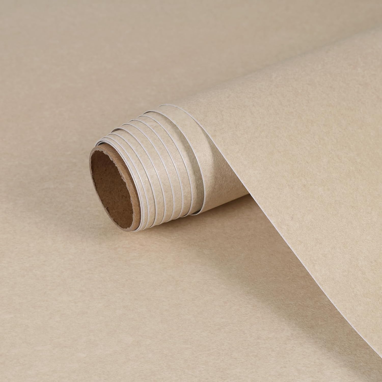 15.7''x315'' Khaki Light Beige Marble Contact Paper for Countertops Thick Kitchen Granite Contact Paper Waterproof Peel and Stick Renter Friendly Wallpaper for Countertops Bathroom Cabinet